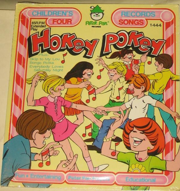 

7inch Record PETER PAN PLAYERS - Hokey Pokey 1444 Peter Pan Recor US Children s Used