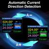 1 Set Battery Coulomb Counter Power Volt Ammeter for Lithium Batteries with Intelligent Safe Features Cable Included