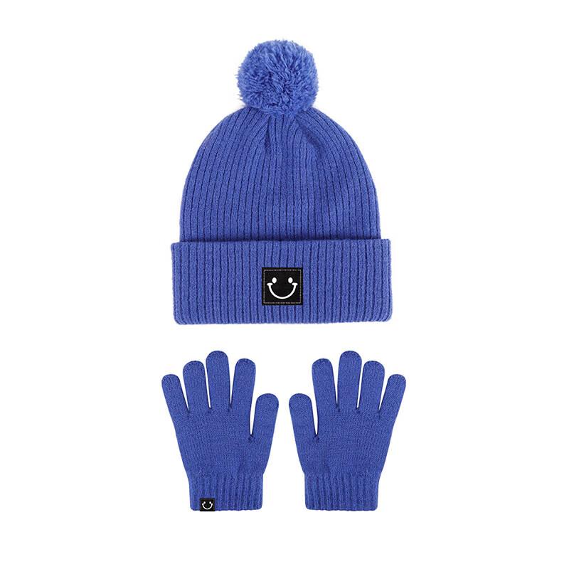 Children s Winter Knitted Hat  Glove Set