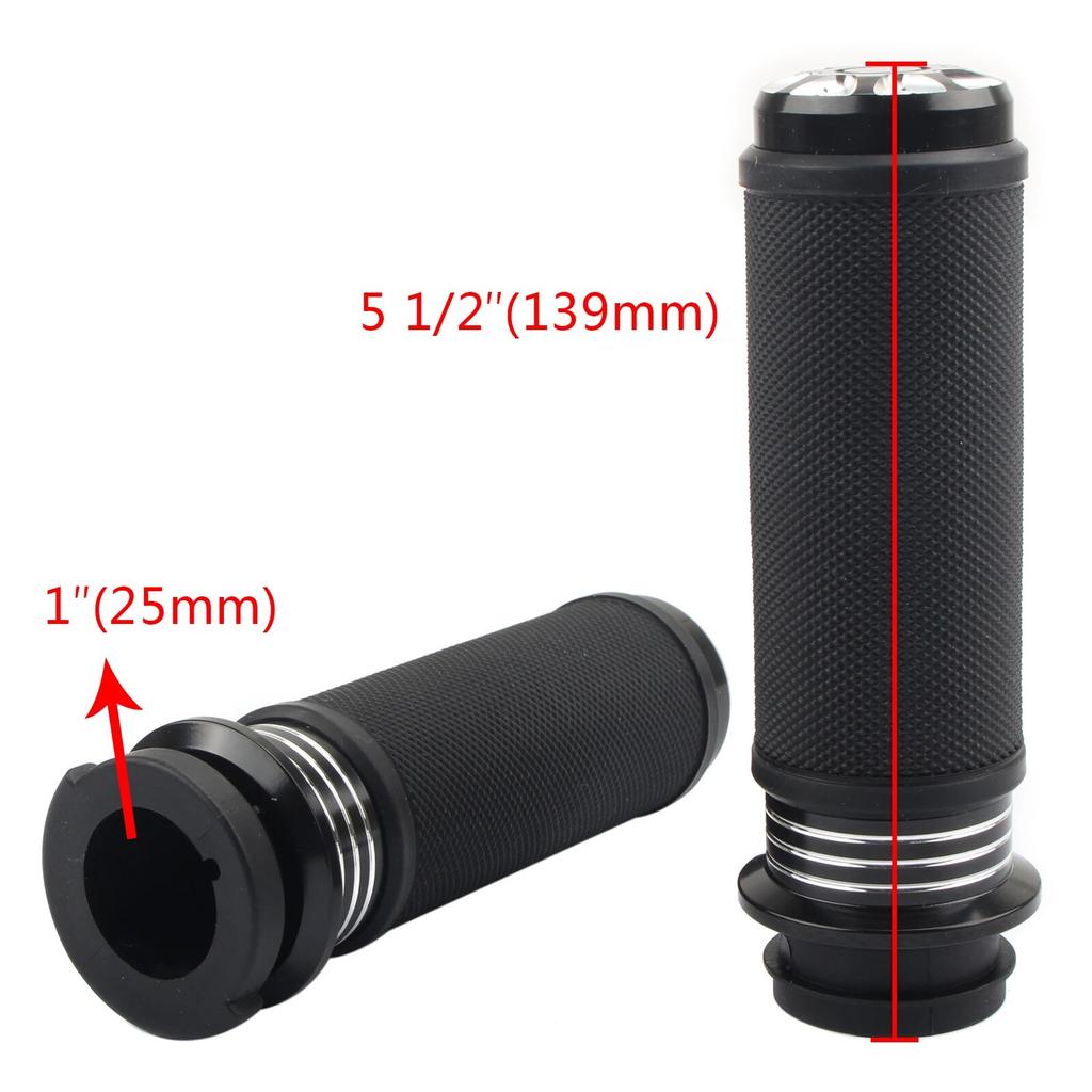 25mm Motorcycle Handlebar Grips Electrical Throttle Burst Handle Bar Grip For Harely Touring Softail Fat Boy Dyna FXDLS FXSE