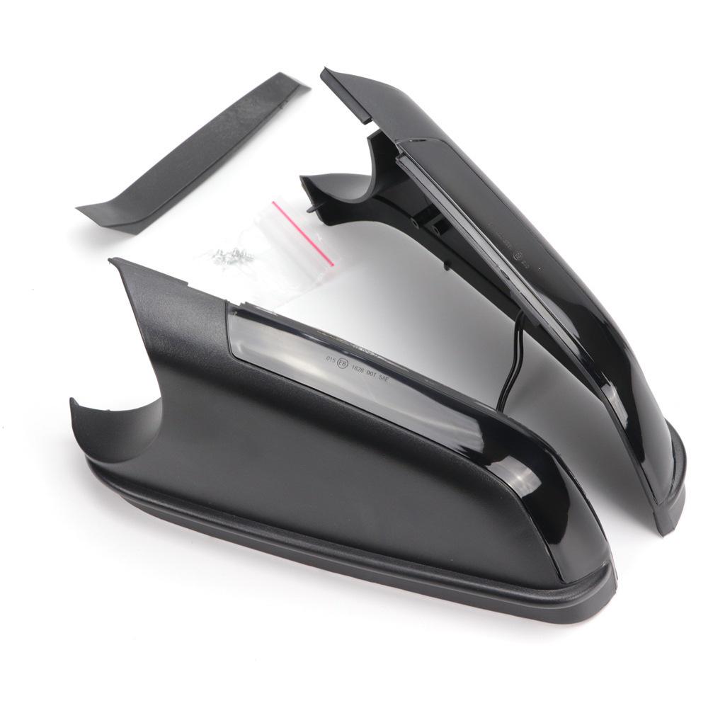 

Volkswagen Polo MK4 FL Vento Skoda Octavia Rearview Mirror Sequential Turn Signal Aerospace Aluminum