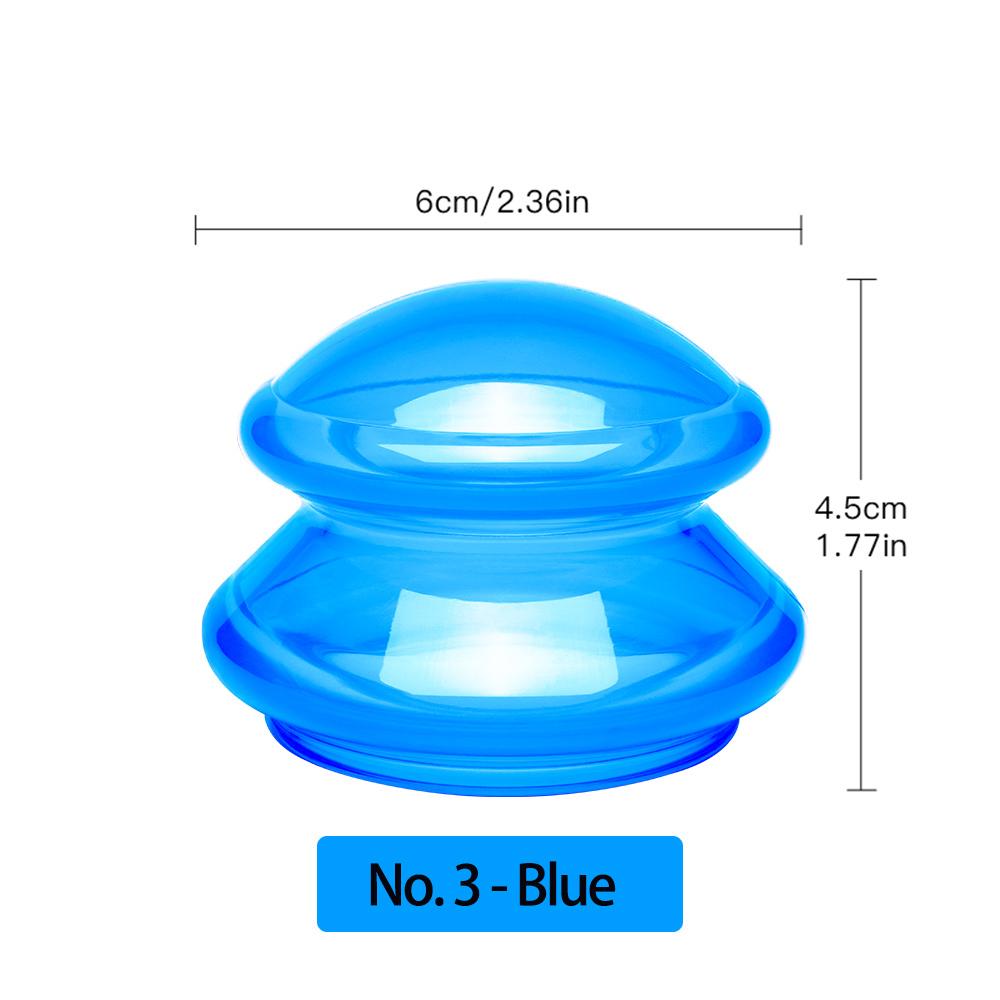 1Pcs Silicone Massage Body Cups Anti Cellulite Suction Cup Chinese Vacuum Cuppings Massager for Face Skin Lifting Body Relaxtion
