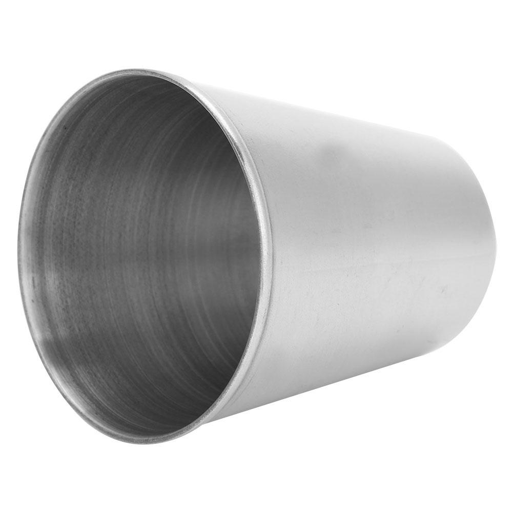 4pcs Portable Stainless Steel Cups Set for Outdoor Camping Travel (M)