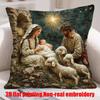 Floral Patterned Pillowcase for Home DecorSuitable for Sofa Car Bedroom Decorative Cushion Cover Pillow Cover