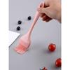 Silicone Oil Brush & Spatula, Pink Cream Spatula