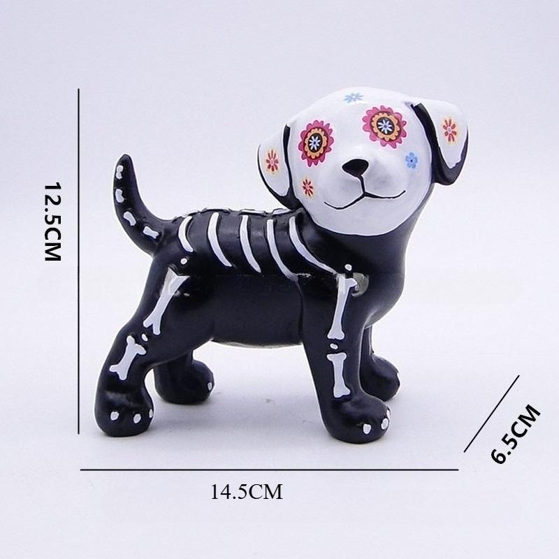 Halloween Resin Crafts Ghost Festival Decorations Cute Little Cats and Dogs Ornaments Day of The Dead Gifts Show Unique Style