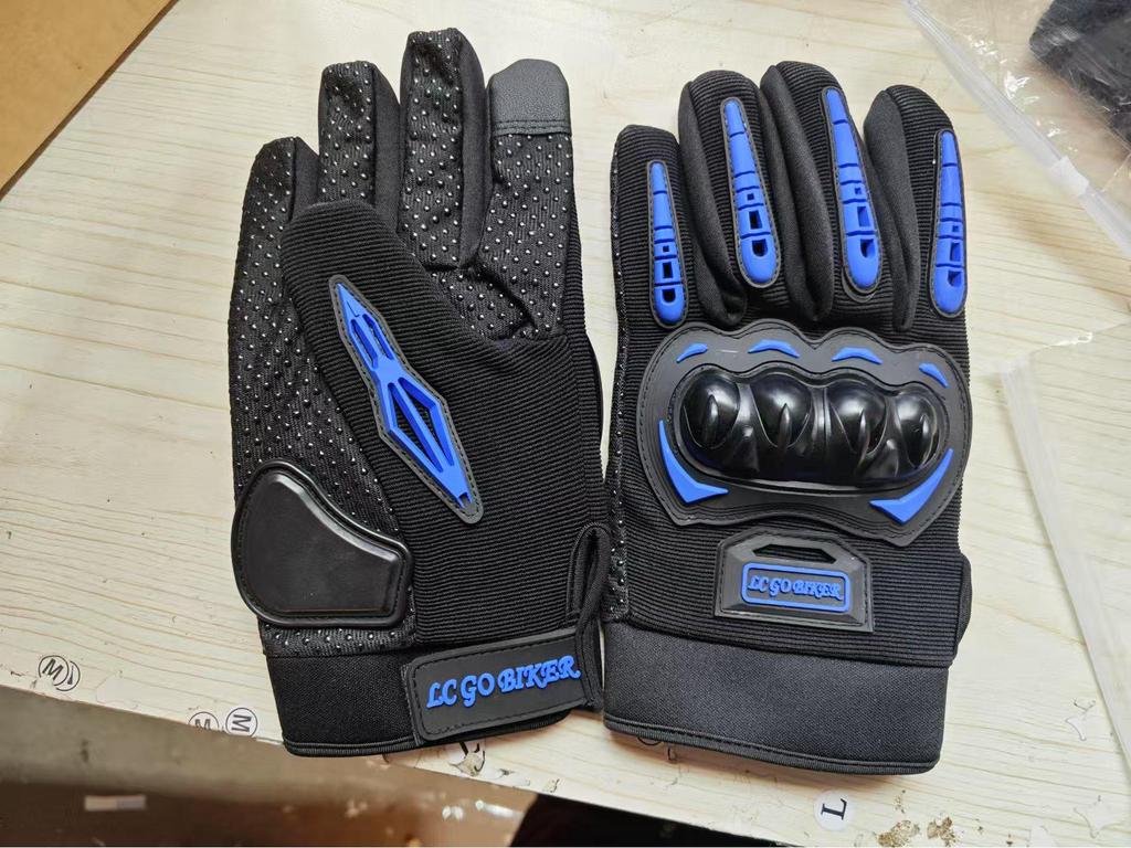 Men's Wear-resistant Anti-slip Outdoor Cycling and Racing Gloves - Long and Half Finger Options