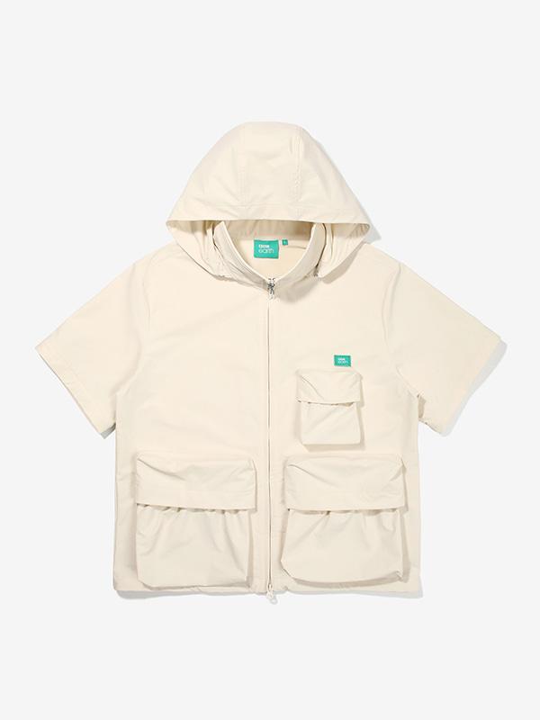 Bibissieoseu Convertible Windbreaker_Ivory