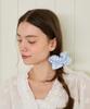 Pink Pineapple [3Ea 1Set] Cool Stripe Scrunchie_Mix