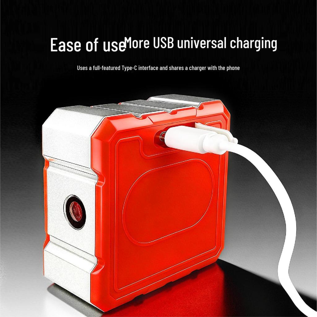 Smart Digital Inclinometer Level with USB, Four-Sided Magnetic Suction, and Double Display for Engineering Surveys