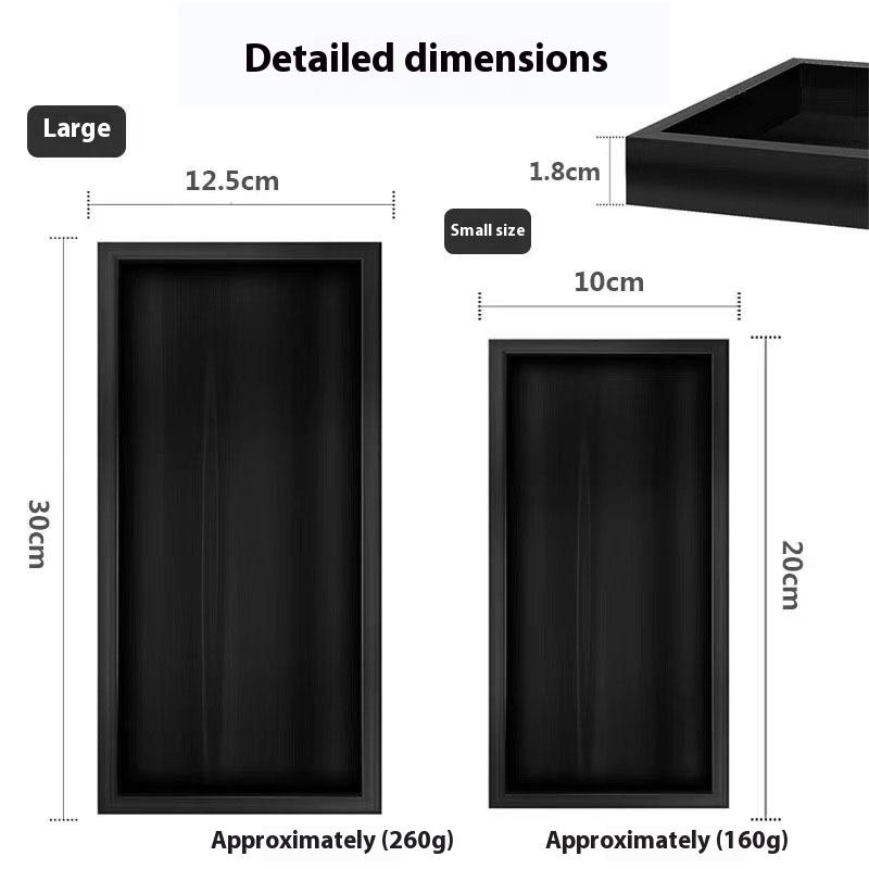 1 bathroom countertop silicone hand sanitizer shampoo storage tray, suitable for decorative storage jewelry display