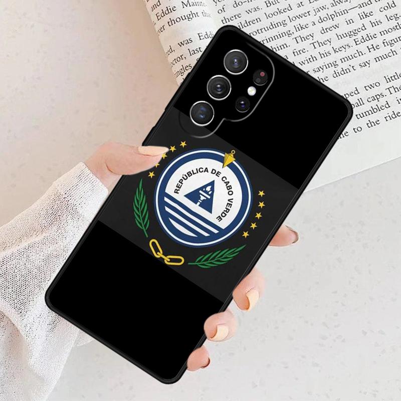 Cape Verde Flag Phone Case For Samsung Galaxy S25 S23 S30 S8 S21 S20 FE S24 S22 Note 10 20 S8 Plus Lite Ultra