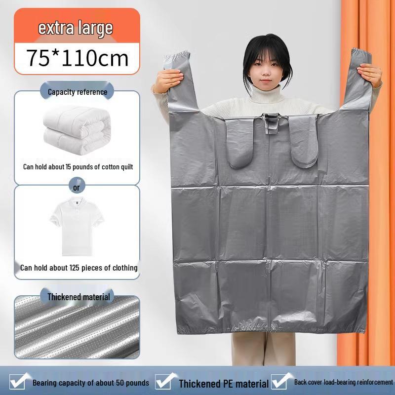 Large Capacity Waterproof Moving Bags for Luggage, Clothes, and Quilts