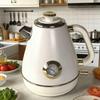 Retro Electric Kettle with Temp Display