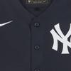 Nike New York Yankees Pevné Logo Knoflíky Ležérní Pohodlné Krátký Rukáv Dětská Trička Modrá DM9238-414