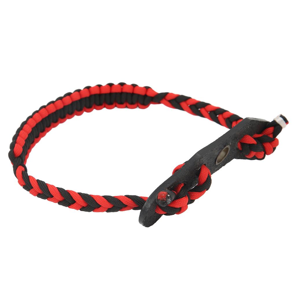 Thickened Nylon Rope Bow Archery Wrist Sling Adjustable Compound Bow Rope Wrist for Hunting Shooting