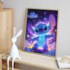 Disney 5D DIY All Diamond Art Painting Kit Stitch Galaxy Starry Sky Home Decor Gift