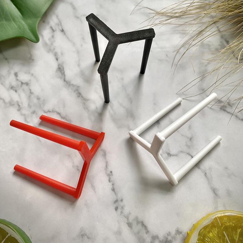 50 ks Stojan na pizzu Trojnožka Stojan na uchování pizzy Upevňovací stojan Držák na pizzu Příslušenství pro pizzu Balení pizzy Trojnožka Skládací nástroje