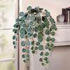 1PC Artificial Plants Vines Fake Hanging Eucalyptus Leaves Plastic Foliage Wall Hanging Rattan for Wedding Home Garden Decor