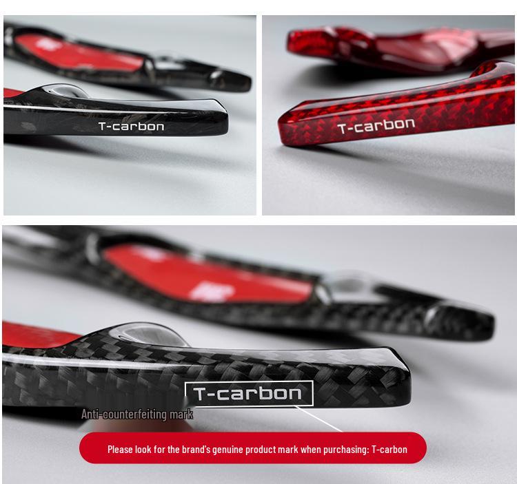 True Carbon Fiber Shift Paddles for 2019-20 Asian Dragon, Corolla, and RAV4