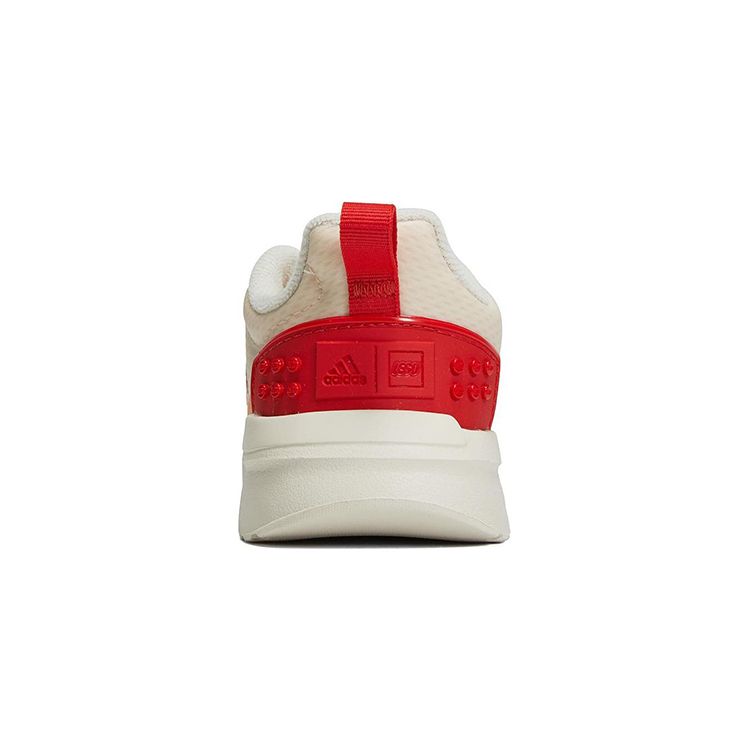 adidas LEGO x Racer TR I Ecru Tint Bahia Orange Baby Sneakers Cream Red GW4003