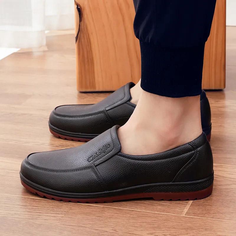 Plastic Beef Tendon Bottom Rain Boots Men's Low-top Short Tube Non-slip Shoes Fishing Site Waterproof Shoes and Boots Kitchen Work Shoes