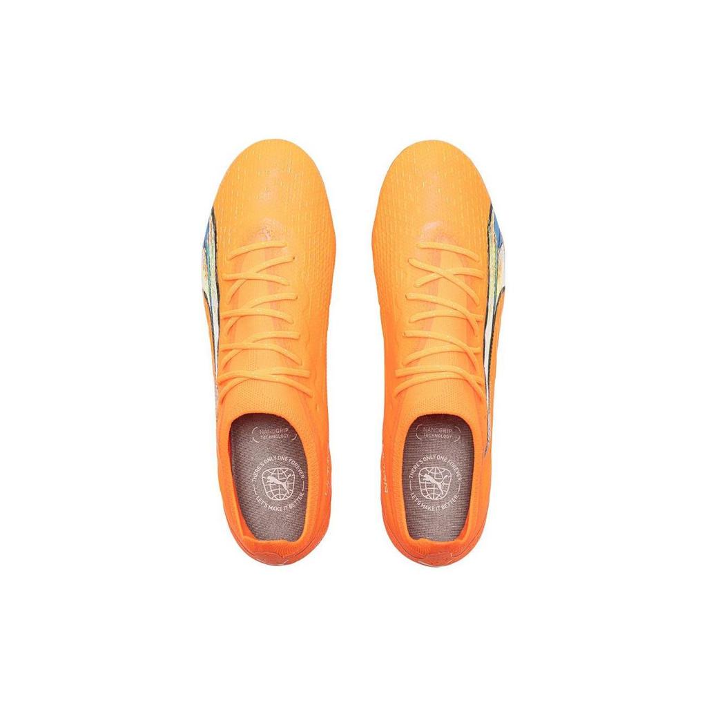 Puma Ultra Ultimate FG AG Supercharge Pack Unisex Sneakers Orange Ultra-Orange White 107163-01