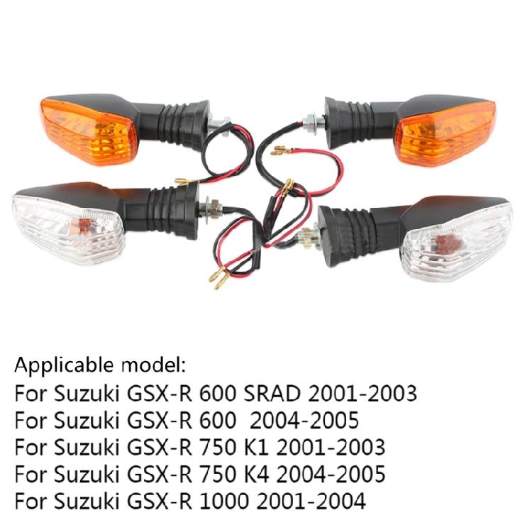 Motorcycle LED Turn Signal Brake Light Running Lamp For GSX-R 600/750/1000 K1 K4