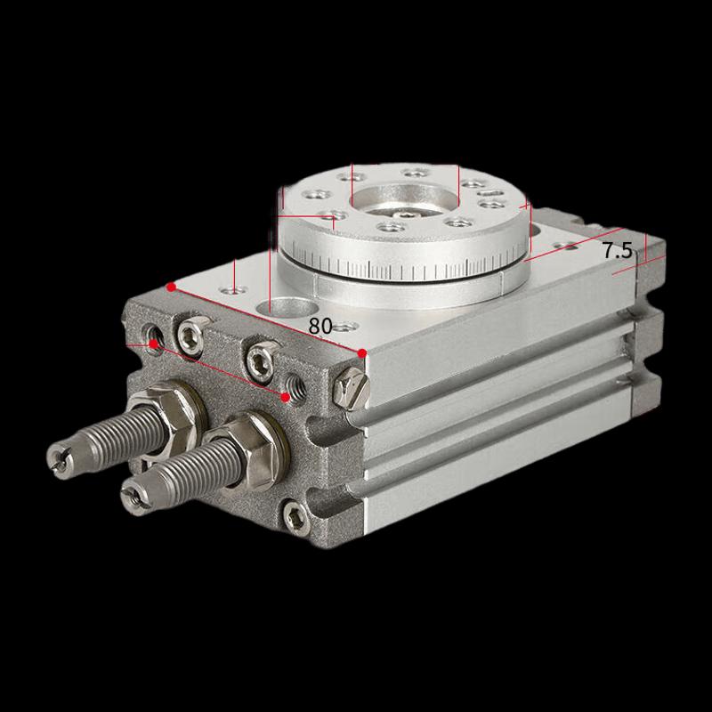 Xinyian MSQB Series Adjustable Rotary Cylinder CN Plug (adapter Included)