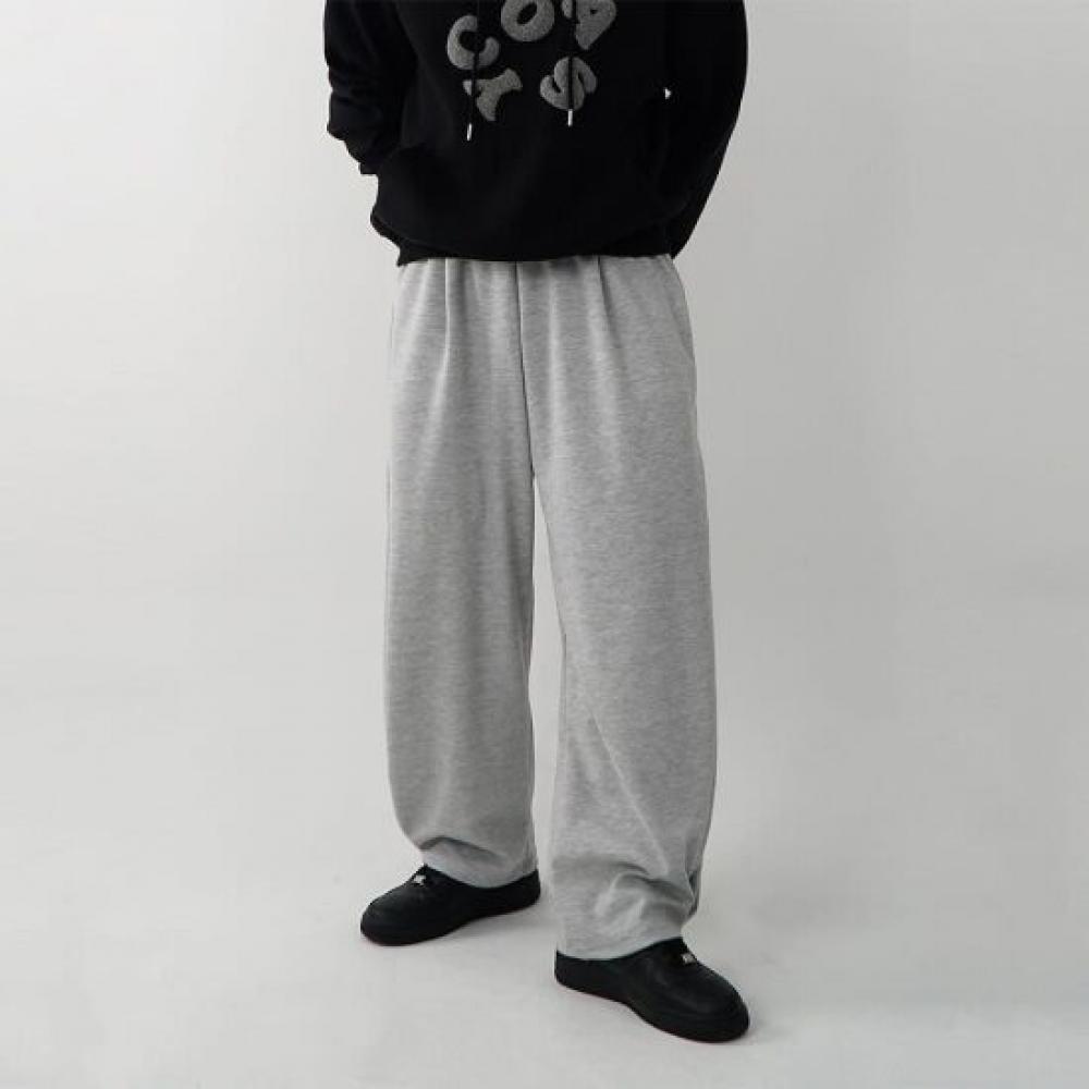 Onl Men S Side Button Pintuck Wide SweatpantS