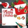 Merry Chrismas,Christmas Diary Set 87 Pieces, Christmas And New Year Gift Scrapbook Children's Diary Set For Girl 1ml