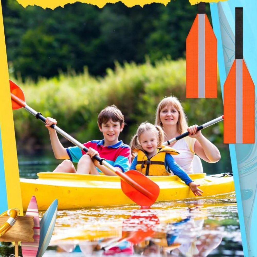 4 Colors Travel Flag 5.15*22.6inch Safety Accessories Kit for Kayak SUP Towing Canoe