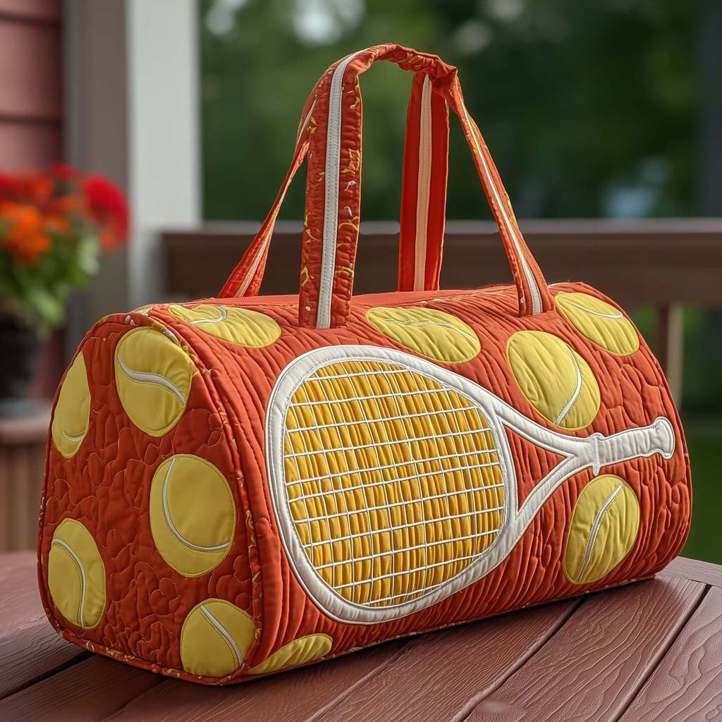 Tennis-Serie Kurze Handheld-Sporttasche aus Polyester für Reisen und Fitness