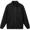 Li Ning Wade Series Casual Simple Versatile Basketball Running Training Zipper Loose Comfortable Long Sleeve Jacket Men Jackets Black AWDWF55-1