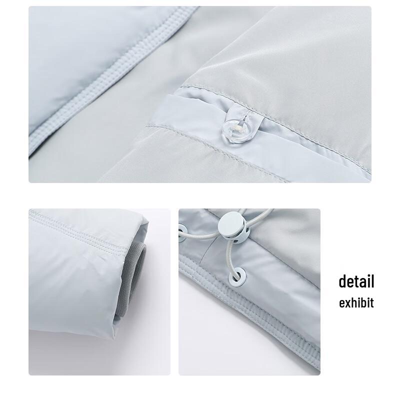 Ya Lu EW Dámská krátká péřová bunda s kapucí