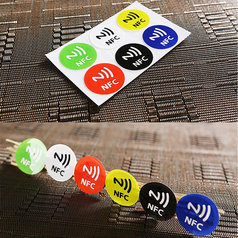 1Pcs Waterproof Pet Material Nfc Stickers Smart Ntag213 Tags For All Phones