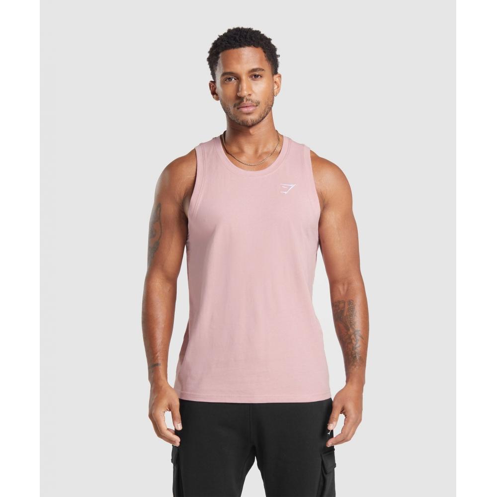 

GYMSHARK Crest Tank Light Pink A3A7Q KB01 3XL