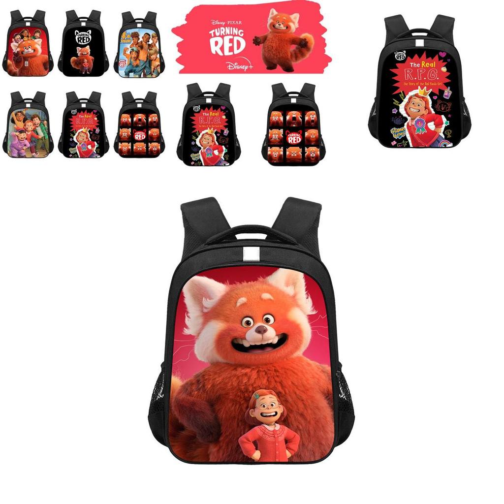 Mei Lee's Giant Red Panda School Backpack For Kids Durable And High-capacity