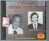CD GIAMPAOLO MAZZOLI CITTRRICA ORCHE  Messe Di Gloria Mazzoli KC025CD Italy Classical Used