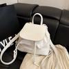 Summer Popular New Beautiful Exquisite Solid Color Backpack Exquisite Small Versatile Lightweight Backpack Women