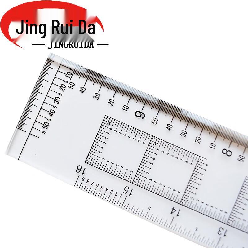 

JINGRUIDA High-Precision Multifunctional Coordinate Ruler