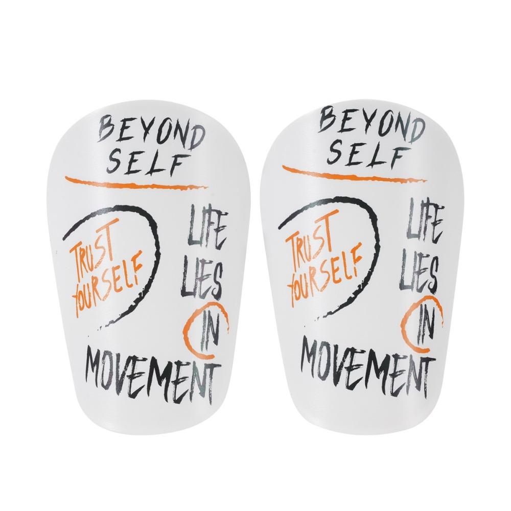 

Shock Absorbing Football Shin Pads Leg Protective Soccer Shin Guards Men Women XS белый