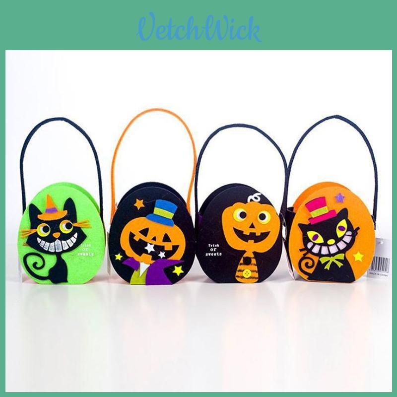 Urocza Halloweenowa Torba na Cukierki z Dyni DIY na Festywne Uroczystości Dziecięce