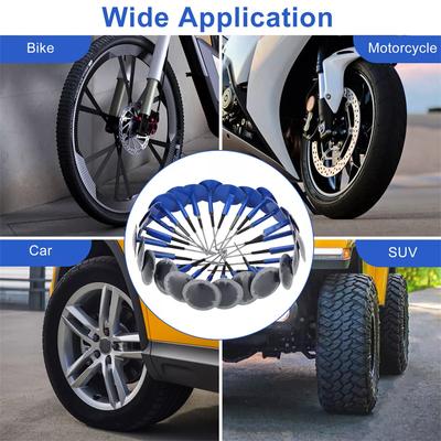 24Pcs Tire Patches Kit 36*4Mm Tire Repair Patch Plug Kit Mushroom Plug Patch Gum For Tire Tread Puncture Repairs