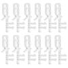 Plastic Valance Clips for Blinds Hidden Design Plastic Window Blind Clips Easy Installatin Blind Valance Replacement Clips Blind Channel Cover Clips