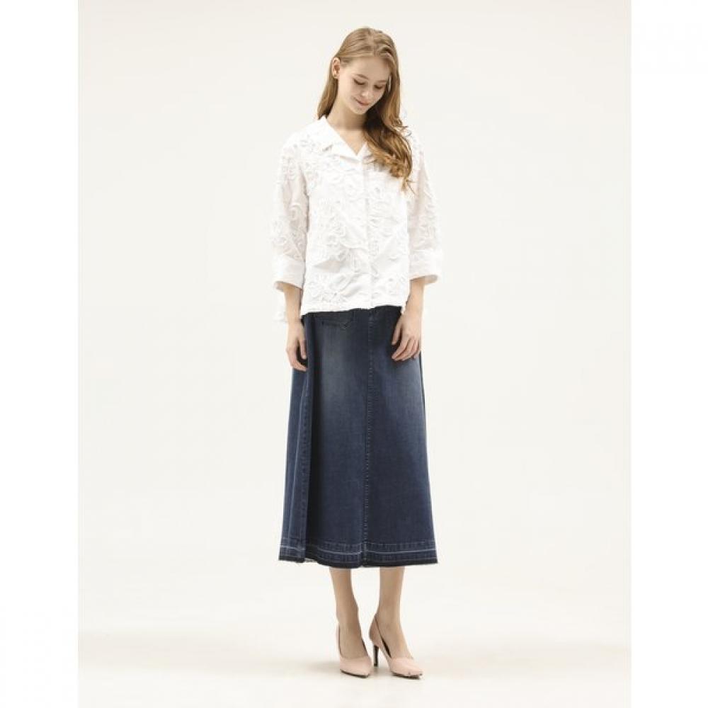 SON JUNG WAN Flower Embroidery String Shirt Zdr6161051