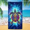 New Popular Marine Life Beach Towel Self-Delivery Warehouse Microfiber Quick-Drying Towel