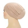 2024 New Soft Elastic Muslim Fashion Hijab Undercaps Women's Headscarf Hat Chemo Hats Hair Care Solid Color Turban Bonnet