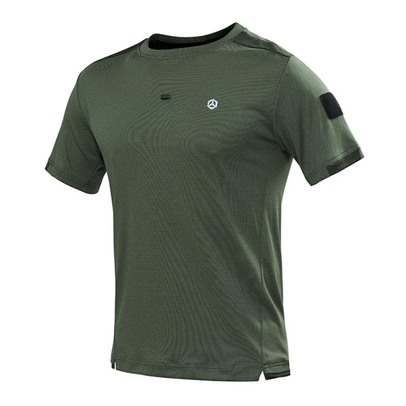 S.archon Tactical Quick-Dry Men's Short Sleeve T-Shirt – Breathable and Loose Fit for Summer Outdoor Activities
