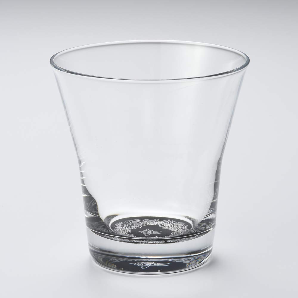 Nakanishi Koge Nurimon de Verre Free Makie Botanical Pair Made in 0770057 Glasses, Set, Japan,
